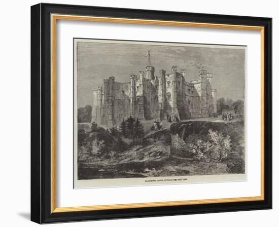 Brancepeth Castle, Durham-Richard Principal Leitch-Framed Giclee Print