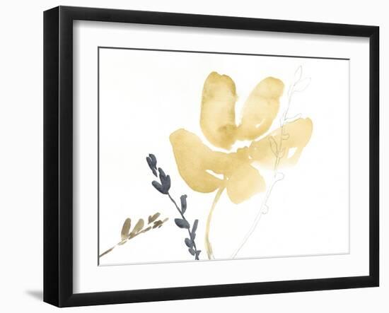 Branch Contours III-Jennifer Goldberger-Framed Art Print