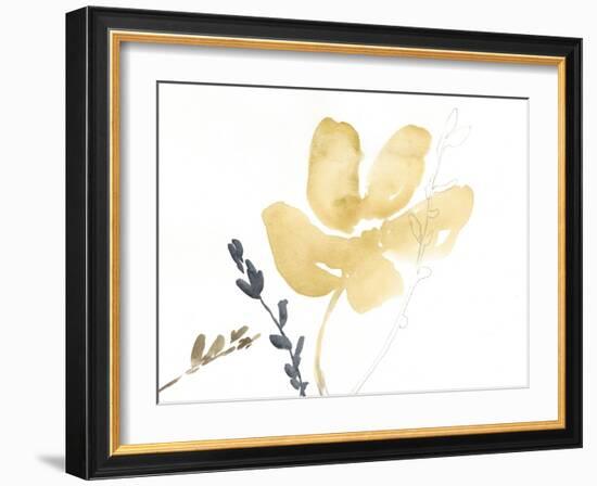 Branch Contours III-Jennifer Goldberger-Framed Art Print