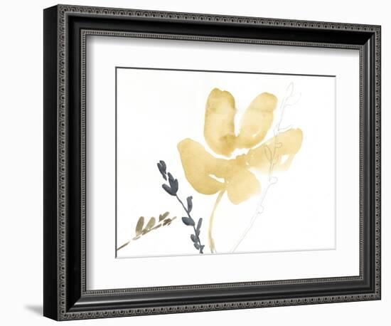 Branch Contours III-Jennifer Goldberger-Framed Art Print