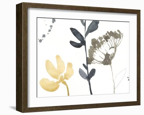 Branch Contours IV-Jennifer Goldberger-Framed Art Print