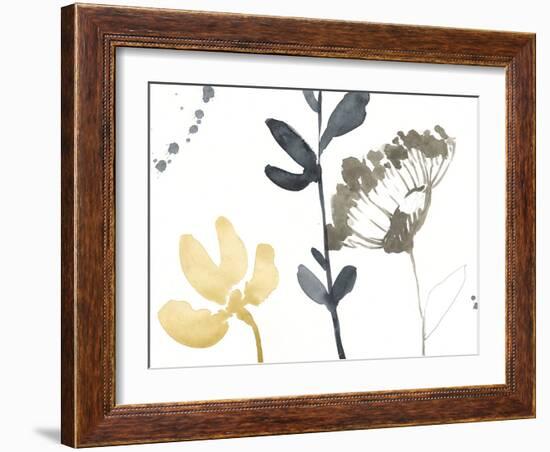 Branch Contours IV-Jennifer Goldberger-Framed Art Print