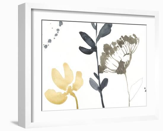 Branch Contours IV-Jennifer Goldberger-Framed Art Print