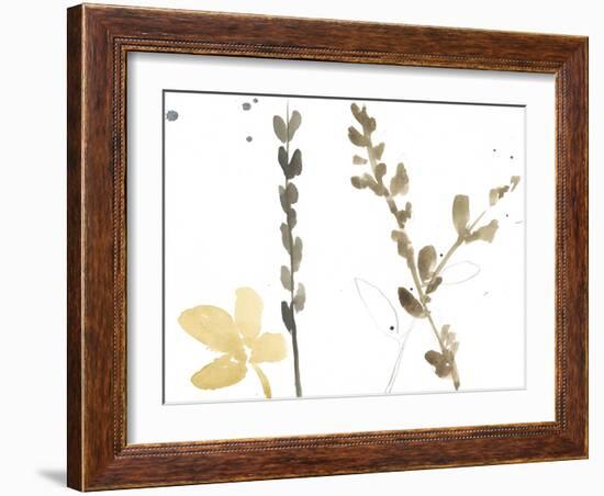 Branch Contours VIII-Jennifer Goldberger-Framed Art Print