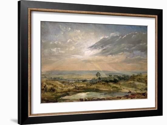 Branch Hill Pond, Hampstead-John Constable-Framed Giclee Print