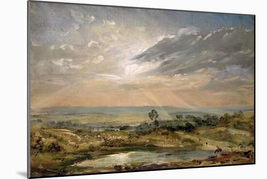 Branch Hill Pond, Hampstead-John Constable-Mounted Giclee Print