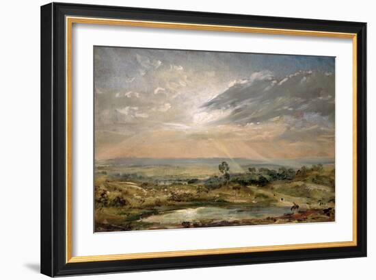 Branch Hill Pond, Hampstead-John Constable-Framed Giclee Print