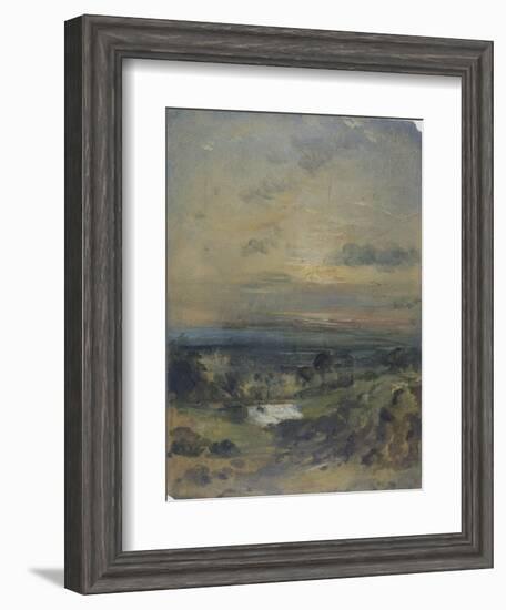 Branch Hill Pond-John Constable-Framed Giclee Print