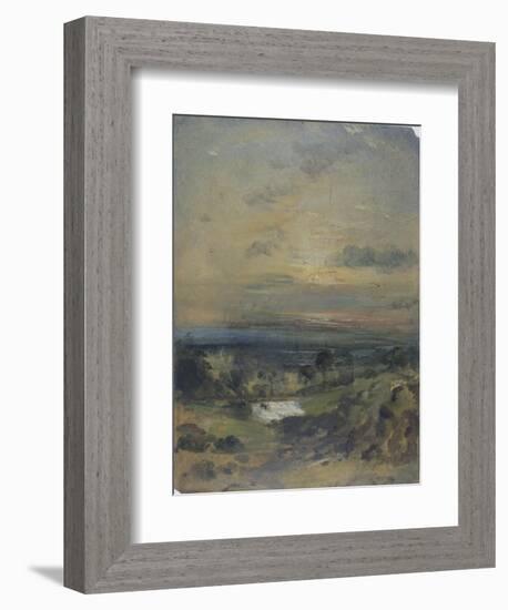 Branch Hill Pond-John Constable-Framed Giclee Print