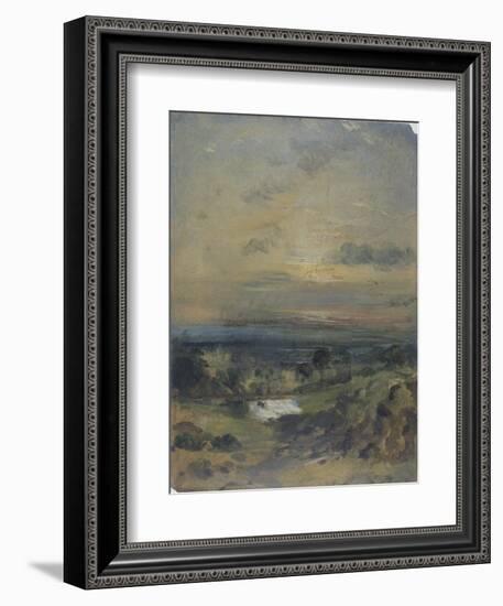 Branch Hill Pond-John Constable-Framed Giclee Print