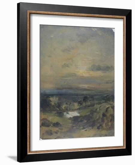 Branch Hill Pond-John Constable-Framed Giclee Print