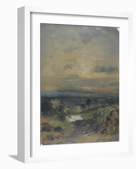 Branch Hill Pond-John Constable-Framed Giclee Print