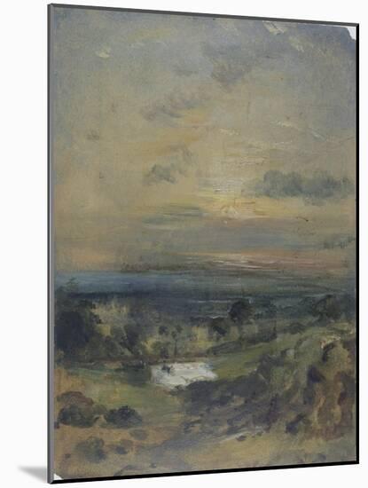 Branch Hill Pond-John Constable-Mounted Giclee Print