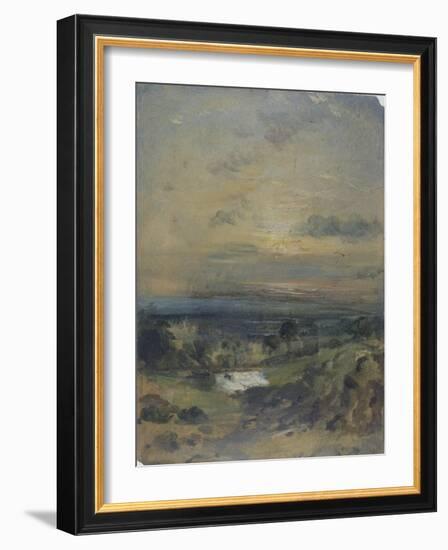 Branch Hill Pond-John Constable-Framed Giclee Print