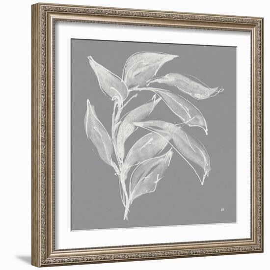 Branch I Gray-Chris Paschke-Framed Art Print