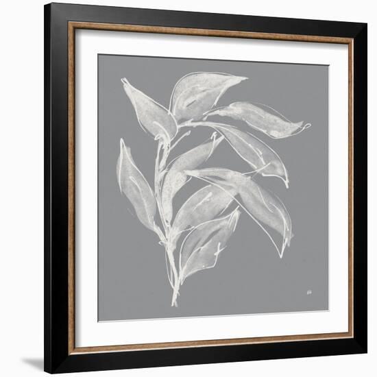 Branch I Gray-Chris Paschke-Framed Art Print