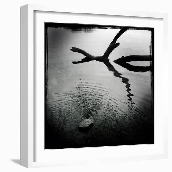 Branch in Water-Craig Roberts-Framed Photographic Print