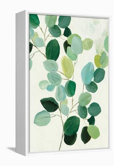 Branch of Green II-Asia Jensen-Framed Stretched Canvas