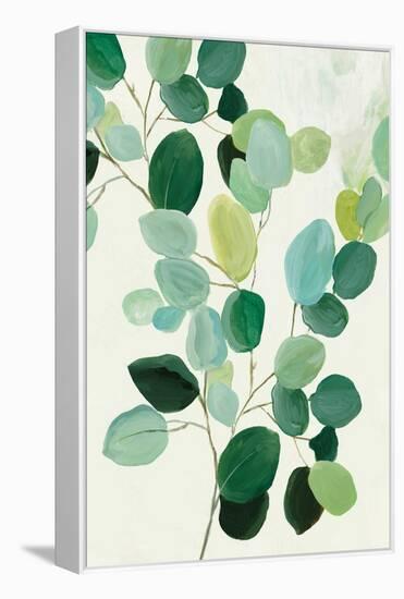 Branch of Green II-Asia Jensen-Framed Stretched Canvas