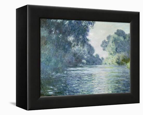 Branch of the Seine Near Giverny, 1897-Claude Monet-Framed Premier Image Canvas