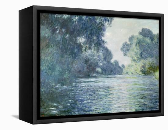 Branch of the Seine Near Giverny, 1897-Claude Monet-Framed Premier Image Canvas