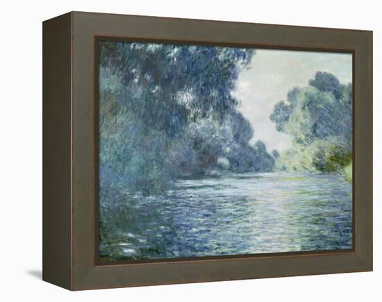 Branch of the Seine Near Giverny, 1897-Claude Monet-Framed Premier Image Canvas