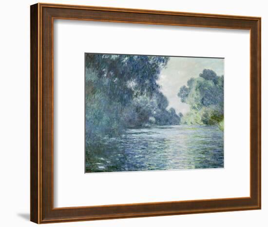 Branch of the Seine Near Giverny, 1897-Claude Monet-Framed Premium Giclee Print