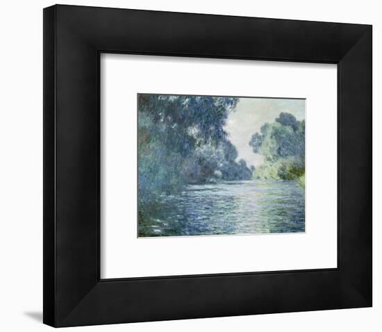 Branch of the Seine Near Giverny, 1897-Claude Monet-Framed Premium Giclee Print