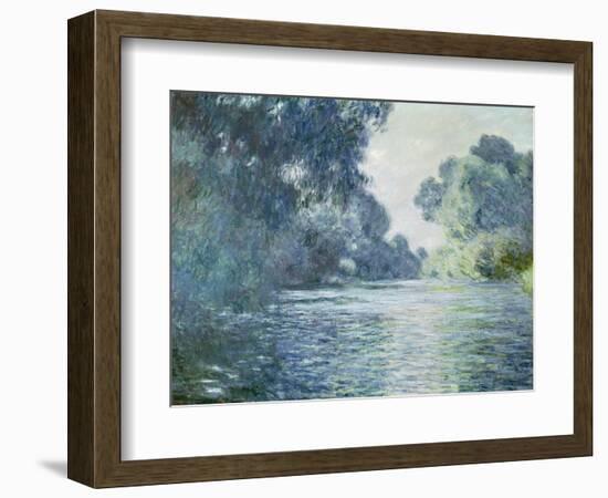 Branch of the Seine Near Giverny, 1897-Claude Monet-Framed Premium Giclee Print