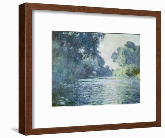 Branch of the Seine Near Giverny, 1897-Claude Monet-Framed Premium Giclee Print