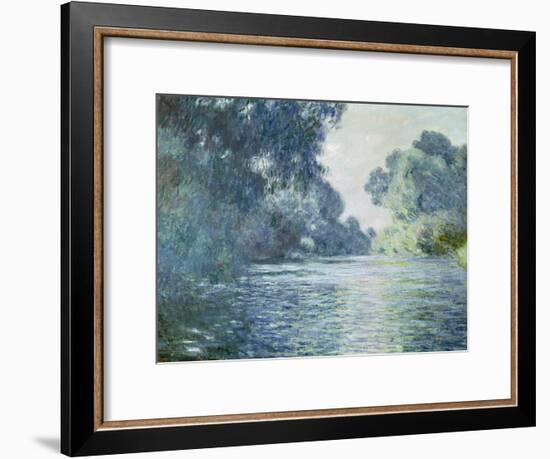 Branch of the Seine Near Giverny, 1897-Claude Monet-Framed Giclee Print