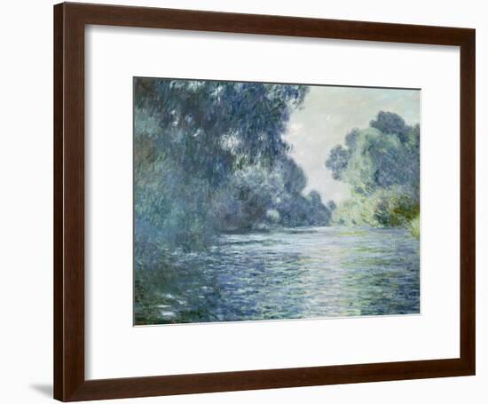 Branch of the Seine Near Giverny, 1897-Claude Monet-Framed Giclee Print