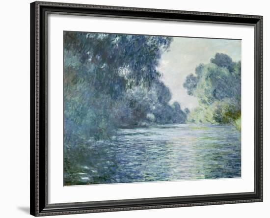 Branch of the Seine Near Giverny, 1897-Claude Monet-Framed Giclee Print