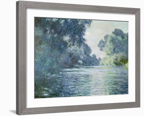 Branch of the Seine Near Giverny, 1897-Claude Monet-Framed Giclee Print