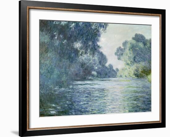 Branch of the Seine Near Giverny, 1897-Claude Monet-Framed Giclee Print