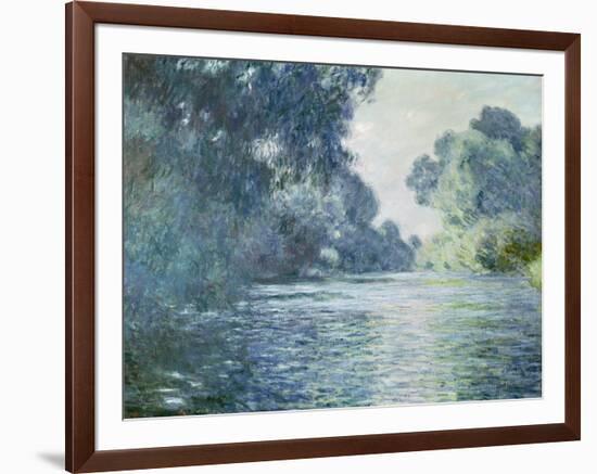 Branch of the Seine Near Giverny, 1897-Claude Monet-Framed Giclee Print