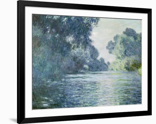 Branch of the Seine Near Giverny, 1897-Claude Monet-Framed Giclee Print