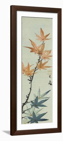 Branche d'érable-Katsushika Taito II-Framed Giclee Print