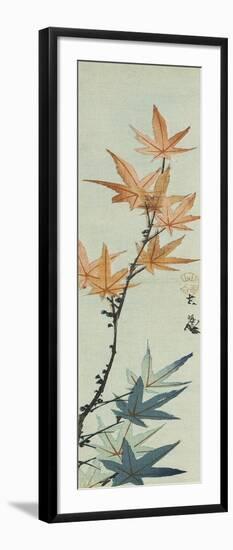 Branche d'érable-Katsushika Taito II-Framed Giclee Print