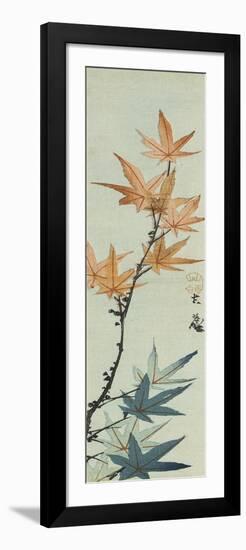 Branche d'érable-Katsushika Taito II-Framed Giclee Print