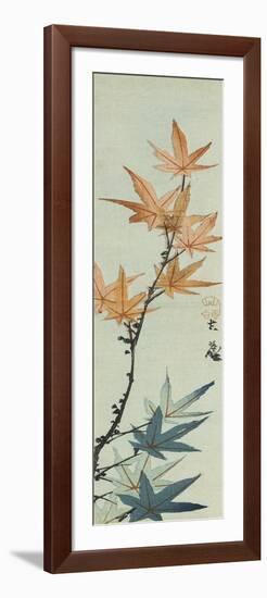 Branche d'érable-Katsushika Taito II-Framed Giclee Print