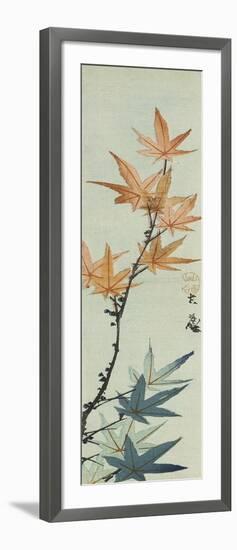 Branche d'érable-Katsushika Taito II-Framed Giclee Print