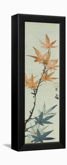 Branche d'érable-Katsushika Taito II-Framed Premier Image Canvas