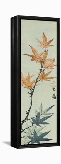 Branche d'érable-Katsushika Taito II-Framed Premier Image Canvas