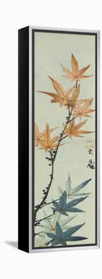 Branche d'érable-Katsushika Taito II-Framed Premier Image Canvas