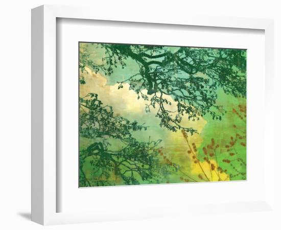 Branches and Clouds-James McMasters-Framed Art Print