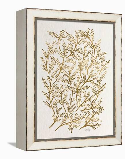 Branches in Gold-Cat Coquillette-Framed Premier Image Canvas