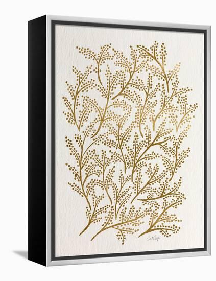 Branches in Gold-Cat Coquillette-Framed Premier Image Canvas