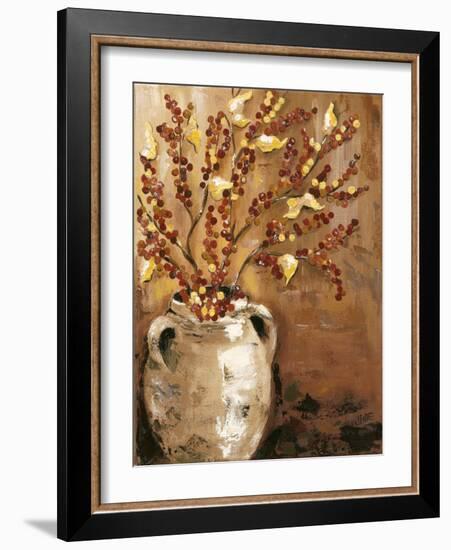 Branches in Vase I-Jade Reynolds-Framed Art Print