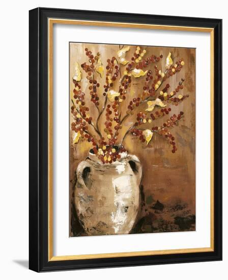 Branches in Vase I-Jade Reynolds-Framed Art Print